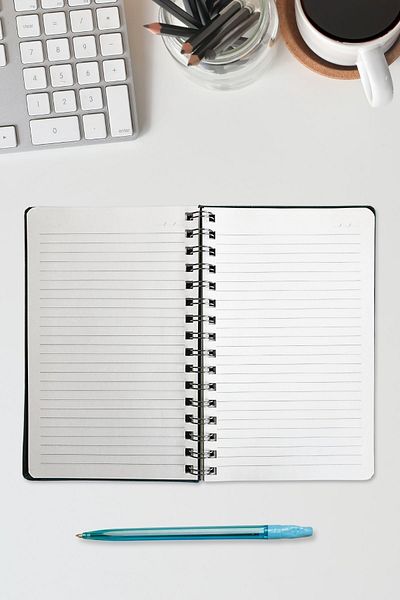 Copyder A5 Spiral Notebook - Hard Cover, 200 Sheets