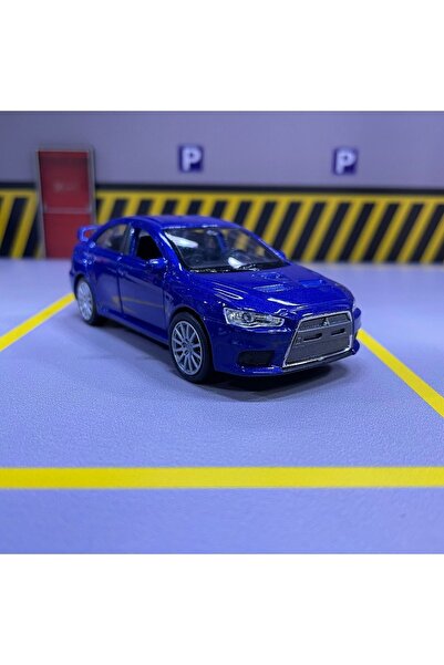 WELLY Mitsubishi Lancer EVO X 1/36 Ölçek Welly Diecast Metal Model Araba Oyuncak Araba Çek Bırak