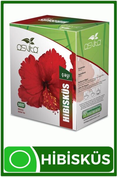ASVİTA Asvita Hibiskus Çayı 50 Süzen Poşet