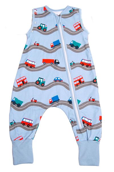yorni 6-12 Months, One Size, Zoozoo Baby Footed Sleeveless Sleeping Bag 2.5 Tog