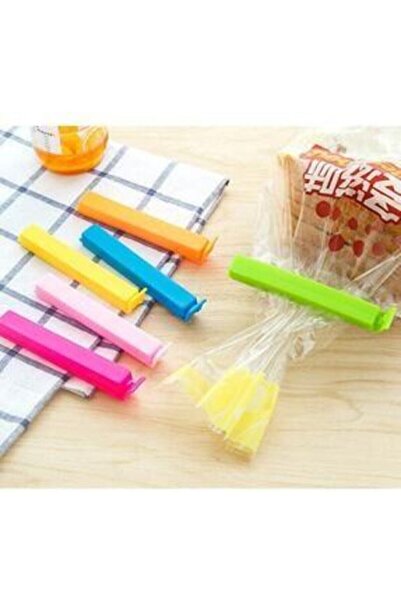 HERA 8'li Poşet Klipsi