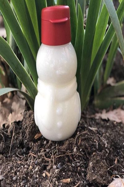 Tupperware 350 Ml. Snowman Bottle - Comfortable Design