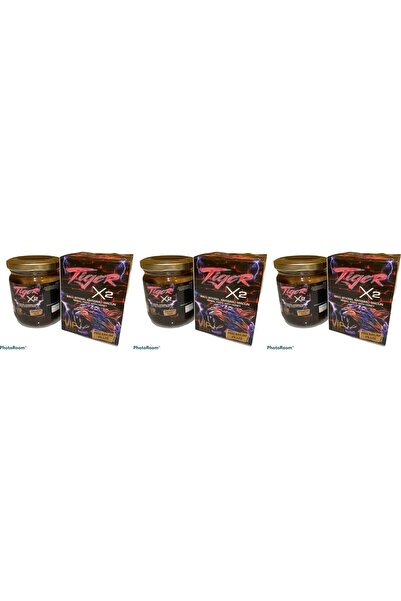 bitkiselürünleriniz Tiger X2 Macun Bitkisel Ballı 3*230 Gr ( 3 Adet)