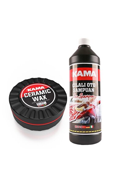 AUTOKAMA Auto Kama Seramik WAX ve Cilalı Oto Şampuan Set Ürün