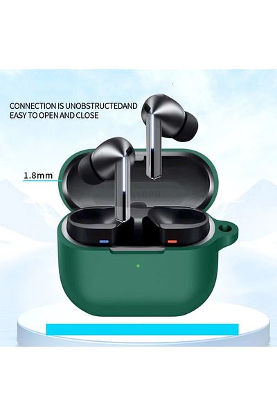 34center Samsung Galaxy Buds 3 Pro - Matte Silicone Strap Case (Product Only Case)