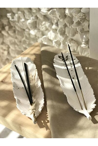 LİSYANTUS HOME Tüy Tütsülük 2'Li Beyaz