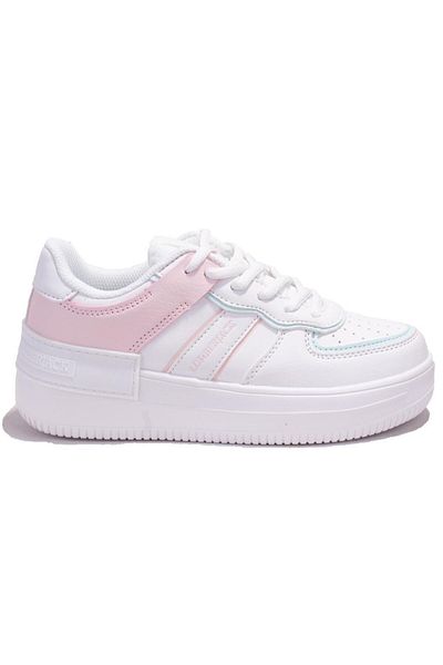 lumberjack Pantofi sport pentru femei FreyaCN Ortopedic Alb Roz - Casual