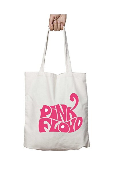 ART HEDİYE Pink Floyd Logo Two Sides Permanent Washable School Beach Shoulder...