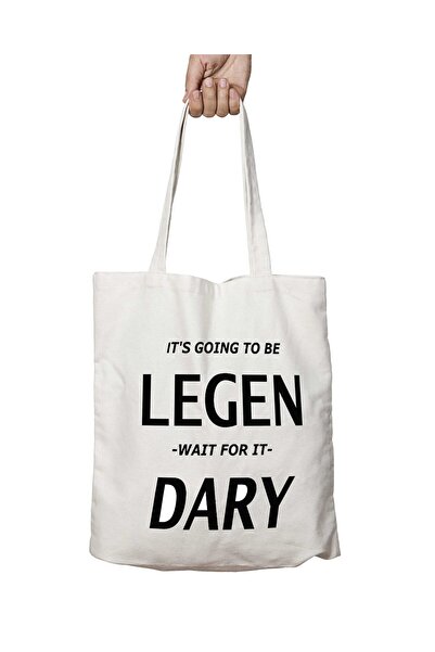 ART HEDİYE حقيبة كتف أسطورية تدوم على الجانبين - قابلة للغسل للمدرسة والشاطئ