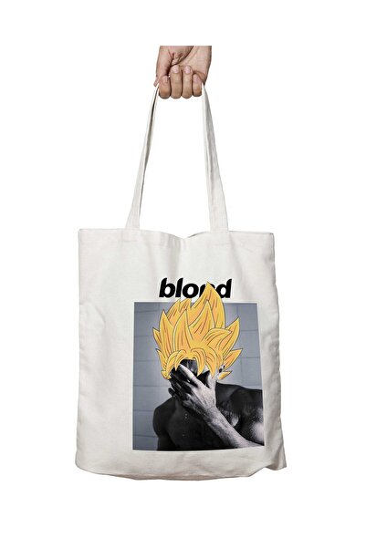 ART HEDİYE Super Saiyajin Frank Ocean - двостороння міцна та пранна сумка чер...