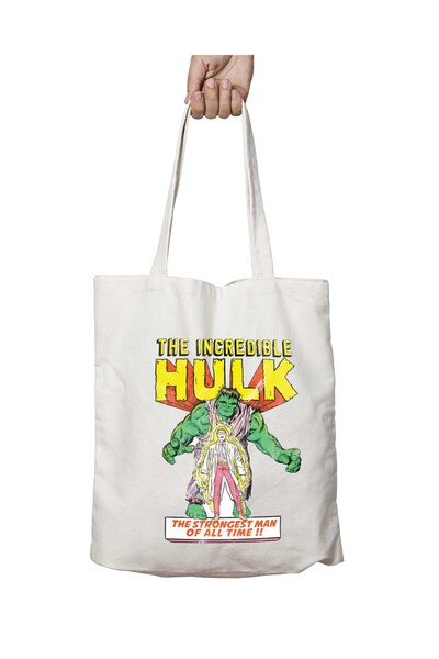 ART HEDİYE Green Hulk - حقيبة كتف تدوم طويلاً وقابلة للغسل على الجانبين