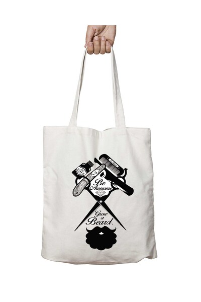 ART HEDİYE BARBER Berber Kuaför Malzemeleri iki Taraf Kalıcı Yıkanabilir Okul Plaj Omuz Bez Çanta