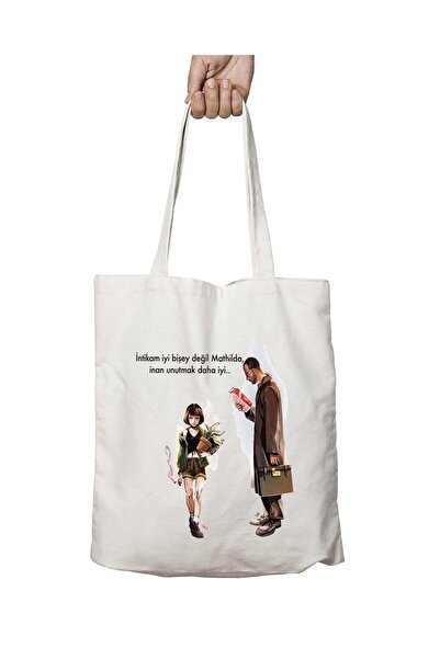 ART HEDİYE Mathilda Revenge - حقيبة مدرسية وشاطئية قابلة للغسل، تفاصيل الكتف ...