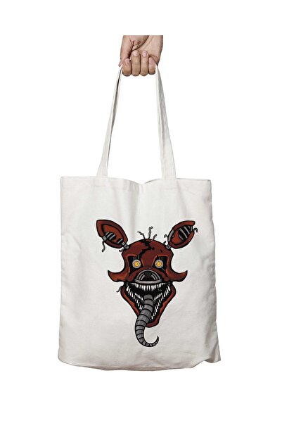 ART HEDİYE Nightmare-Foxy-PNG-Image - حقيبة كتف قابلة للغسل، تدوم على الجانبي...