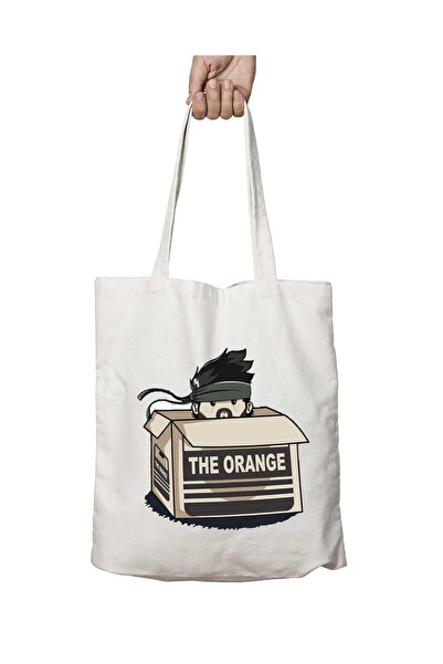 ART HEDİYE Solid Snake - Orange Metal Gear II Sides Geantă de umăr durabilă ș...