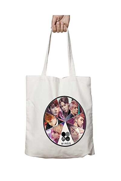 ART HEDİYE Bts 7-dijelni krila - Perivo platna za ramena Torba dela, trajna n...