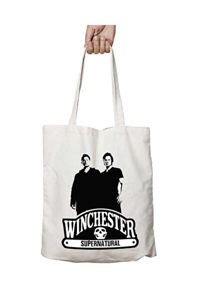 ART HEDİYE Winchester Supernatural - Two Sides Lasting and Washable Shoulder ...