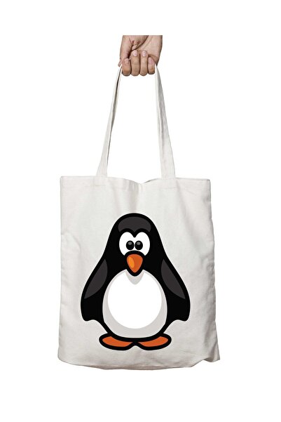 ART HEDİYE حقيبة كتف شفافة قابلة للغسل من Penguin - للشاطئ والمدرسة، تدوم على...