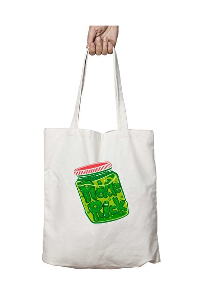 ART HEDİYE 26 RAM Pickle Rick - двостороння міцна та пральна сумка через плече