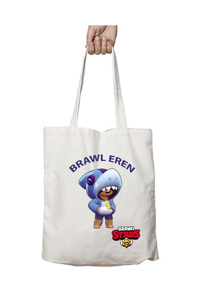 ART HEDİYE Brawl Stars Leon Personalized Two-Sided Washable School Beach Shou...