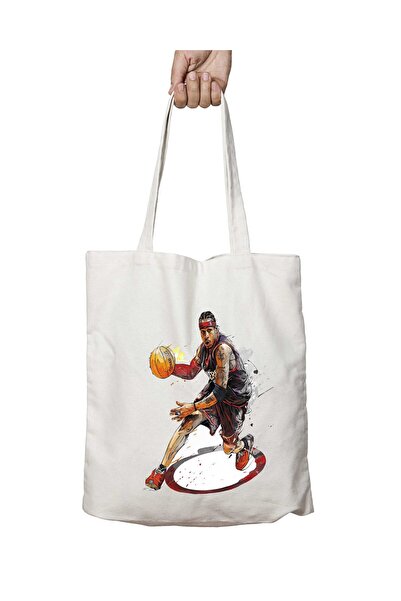 ART HEDİYE حقيبة كتف ألين ايفرسون لكرة السلة قابلة للغسل على الجانبين - للمدر...