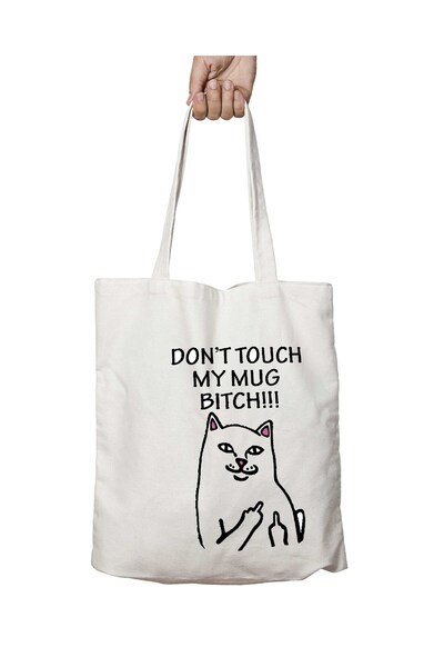 ART HEDİYE Dirt Cat - Двосторонній постійний пральний мішок для чашок