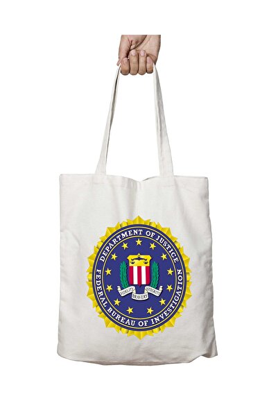 ART HEDİYE Дизайн логотипу ФБР - Мийка, міцна сумка через плече
