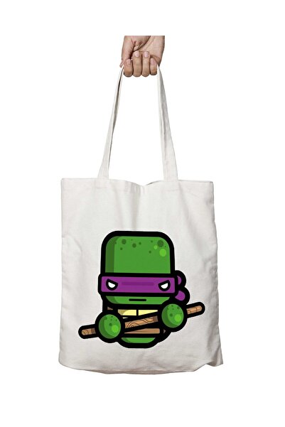 ART HEDİYE Donatello Teenage Mutant Ninja Turtles - حقيبة كتف ثابتة وقابلة لل...