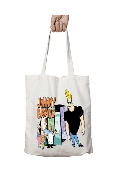 ART HEDİYE حقيبة كتف جوني برافو تدوم طويلاً وقابلة للغسل - للمدرسة والشاطئ