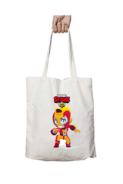 ART HEDİYE With Brawl Stars Max Logo - Washable Permanent Shoulder Tote Bag, ...