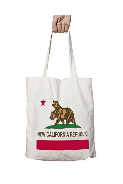 ART HEDİYE Fallout New California Republic - Dvostrana Perivo torba za rame T...