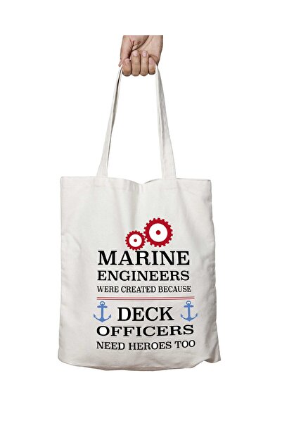 ART HEDİYE Marine Engineer Hero - حقيبة كتف تدوم طويلاً وقابلة للغسل على الجا...