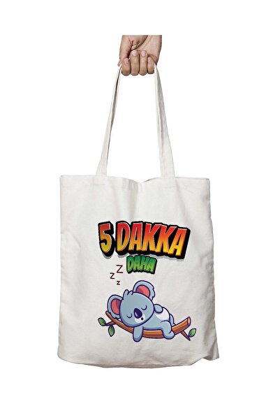 ART HEDİYE 5 Minutes Snake Lasting Shoulder Tote Bag - for School and Beach
