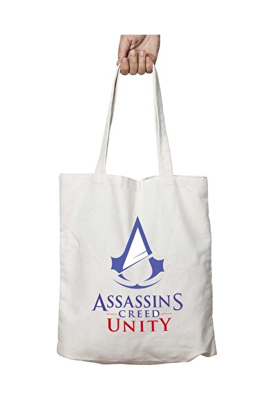 ART HEDİYE حقيبة كتف من القماش لحمل الأدوات المدرسية والشاطئ من Assassin's Cr...
