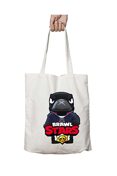 ART HEDİYE Brawl Stars з логотипом Crow - двостороння миюча сумка з міцною пл...