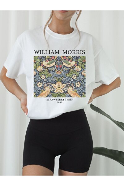 Jose Clothing Tricou oversize din bumbac organic - maneca scurta si imprimat