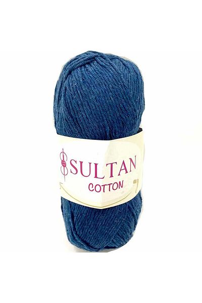 orhanucuzluk 5 Τεμάχια Sultan Cotton Amigurumi Νήμα, Πετρόλ Μπλε