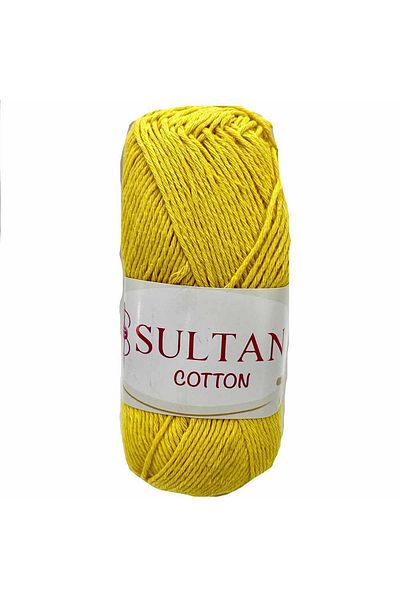 orhanucuzluk 5 Τεμάχια Sultan Cotton Amigurumi Κίτρινη Κλωστή