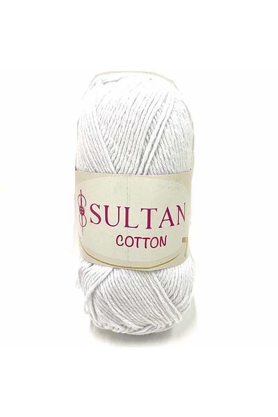 orhanucuzluk 5 Τεμάχια Sultan Cotton Amigurumi Σχοινί Λευκό