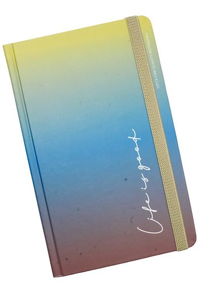 Gıpta 13x21 Leaf Lined - Silk Stitched Hard Cover Notebook 5799