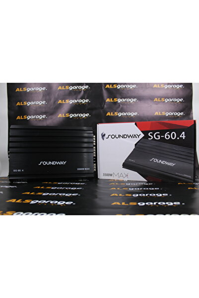 Genel Markalar SOUNDWAY 4 KANAL 60 RMS AMFİ