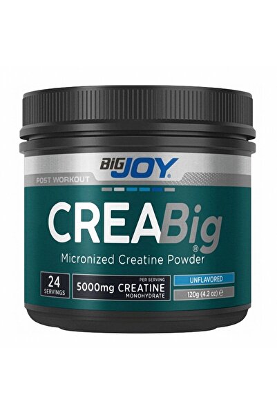 Bigjoy Sports Kreatin Creabig Creatine 120gr 24 Servis Aromasız %100 Monohydr...