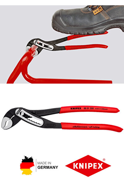 Magnotto Ayarlı Knipex Papağan Pense 250 mm Boru Su Anahtarı Ford Pensesi Tes...