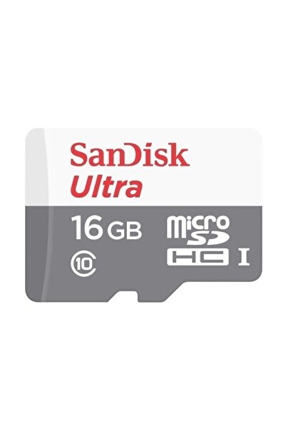 SanDisk Ultra 16GB 80MB/s Micro SD Hafıza Kartı