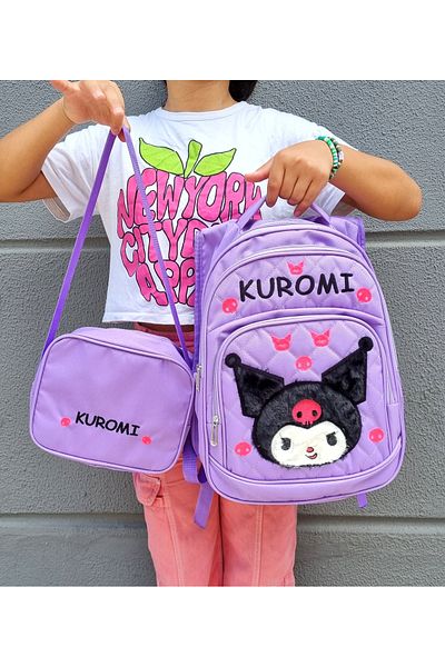 GP GUES POLO Lilac Kuromi Primary School Bag