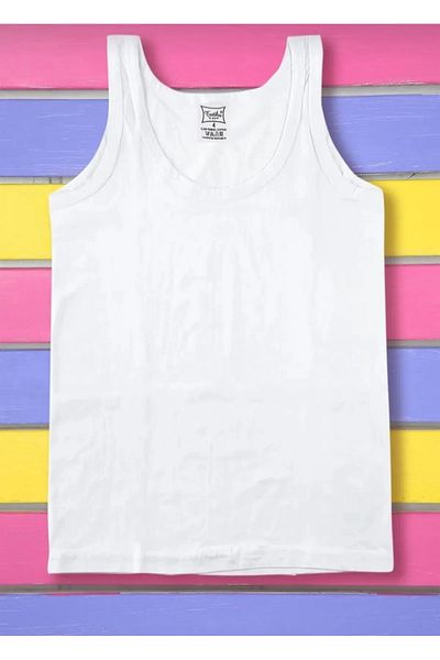 Tutku 6-Piece Boy's Combed Cotton Undershirt