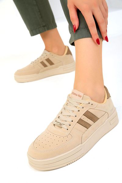 SOHO Beige-Brown Unisex Sneaker 17105