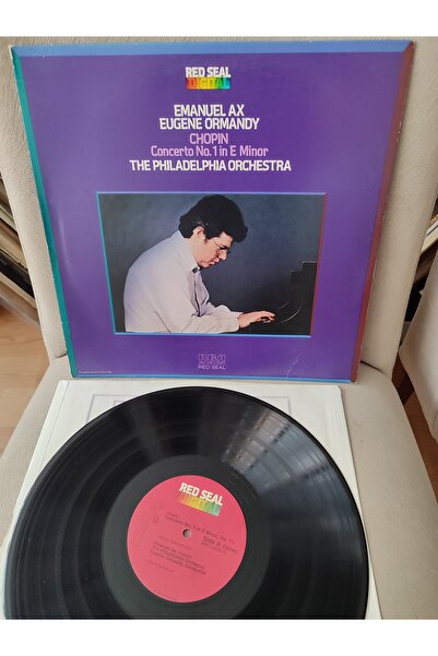 Chopın - Emanuel Ax/eugene Ormandy - Concerto No.1 In E Minor, Op. 11 1972 Usa Basım 2.el