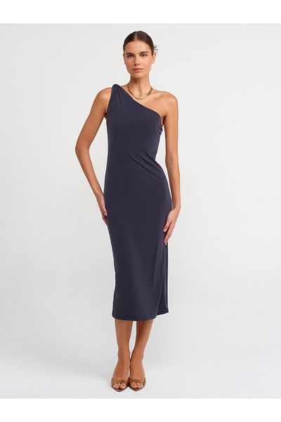 Dilvin 90717 Rochie Midi-Antracit