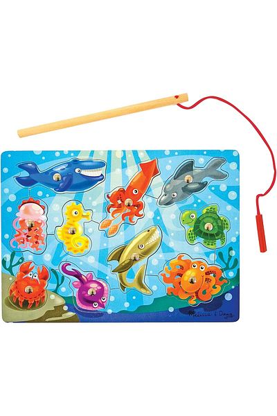 Imaginarium Melissa & Doug Wooden Magnet Fishing /